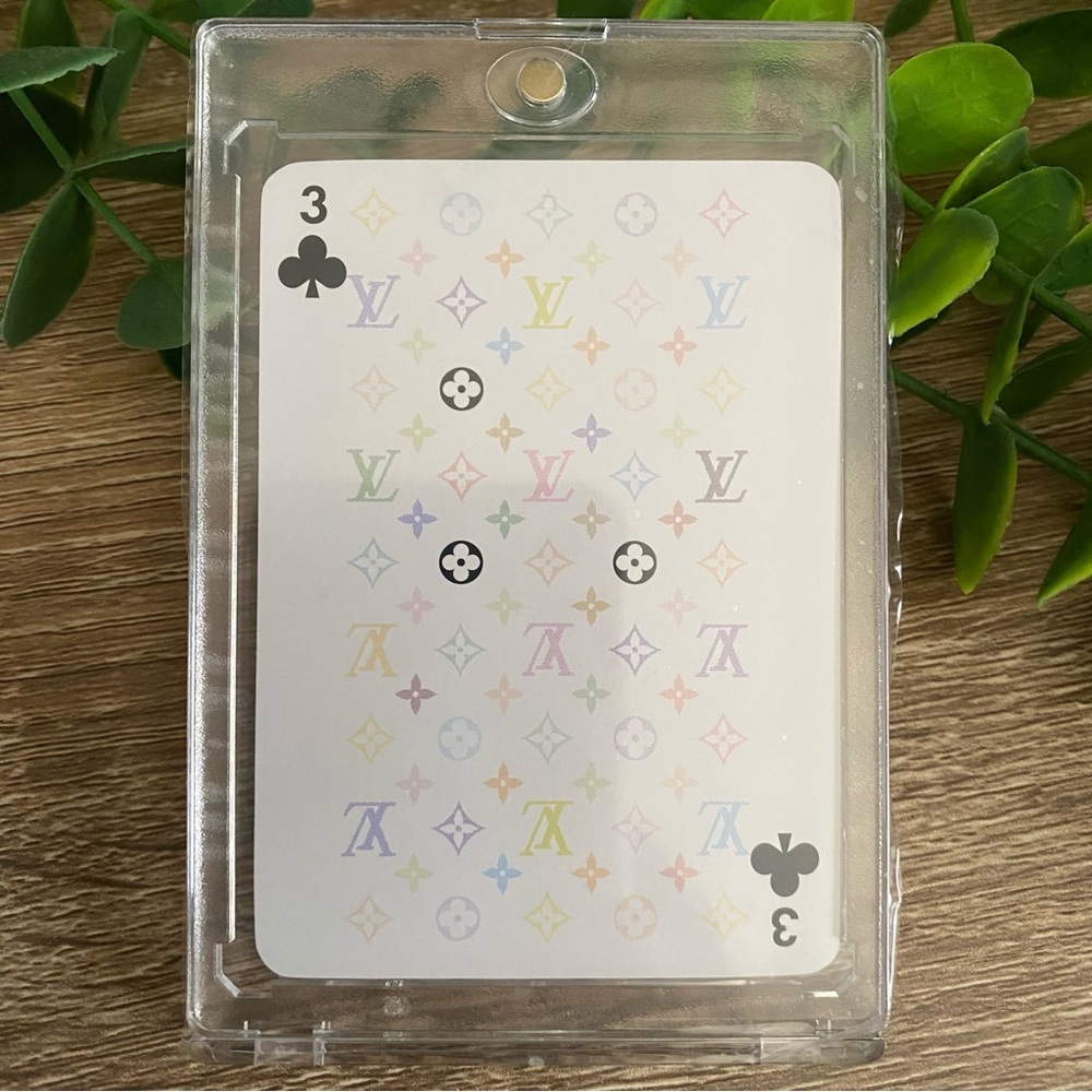 Louis Vuitton - Murakami Takashi Card 3♣️ Black